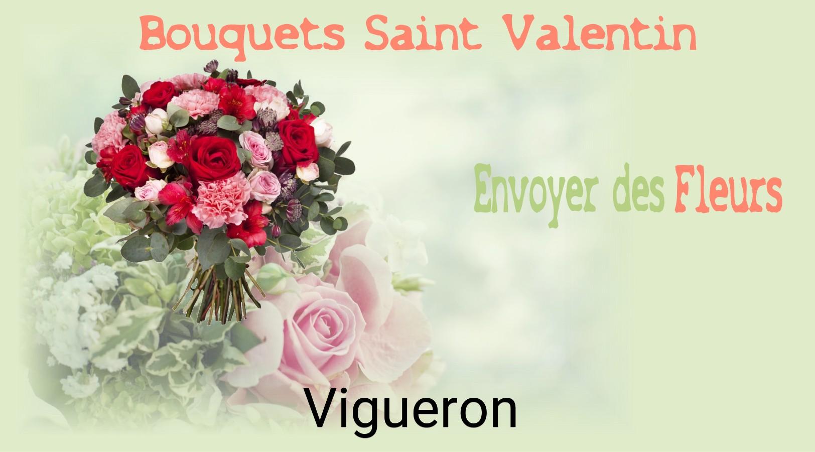 Roses de Saint-Valentin livrées à Vigueron